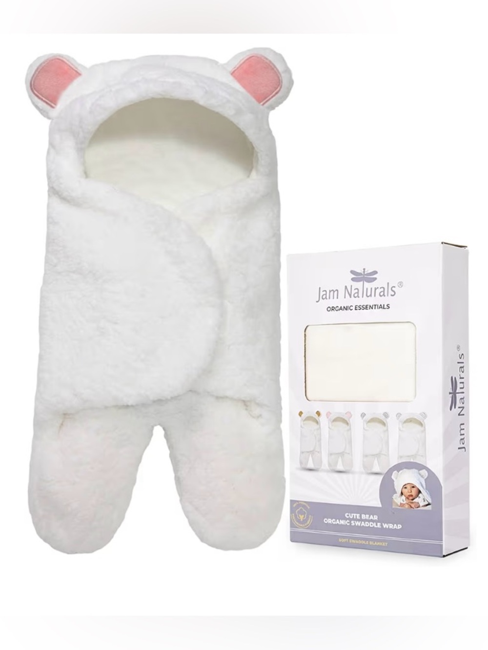 Jam Naturals Baby Swaddle Wrap